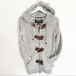 3/$25 ROOTS Toggle Sweater - Small
